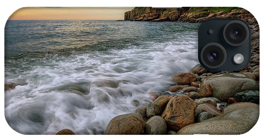 Otter Cliff iPhone Case featuring the photograph Incoming Tide on Boulder Beach by Rick Berk