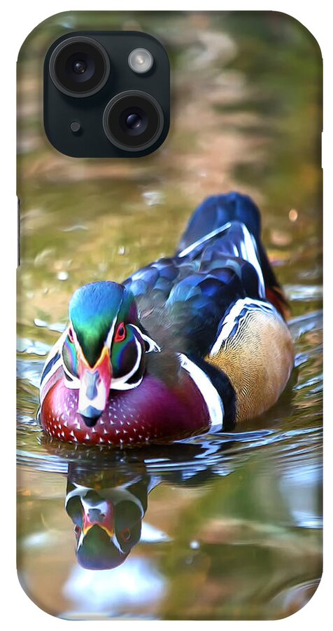 Wildlife iPhone Case featuring the photograph Incoming Woody by Bill and Linda Tiepelman