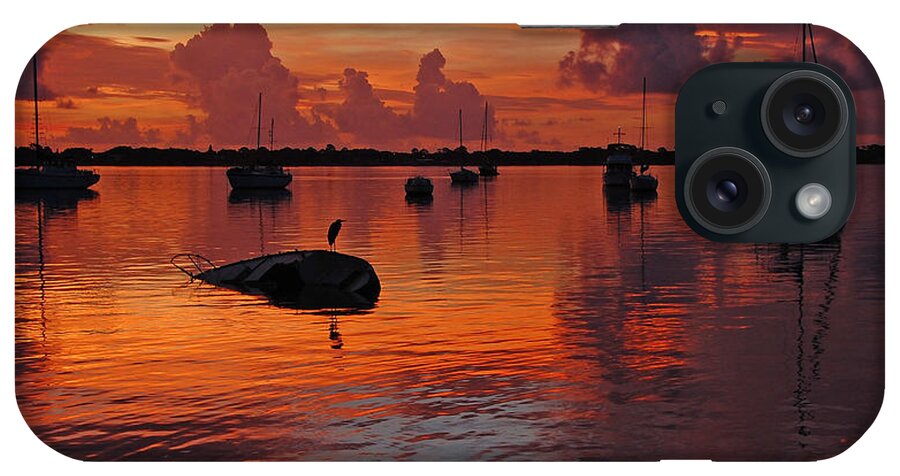 Indian River Sunrise iPhone Case featuring the photograph Indian River Sunrise by Ben Prepelka