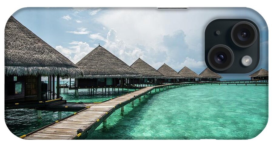 Maldives iPhone Case featuring the photograph Inhale by Hannes Cmarits