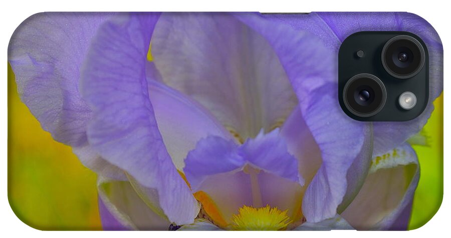 Iris iPhone Case featuring the photograph Inner Beauty by Alice Mainville