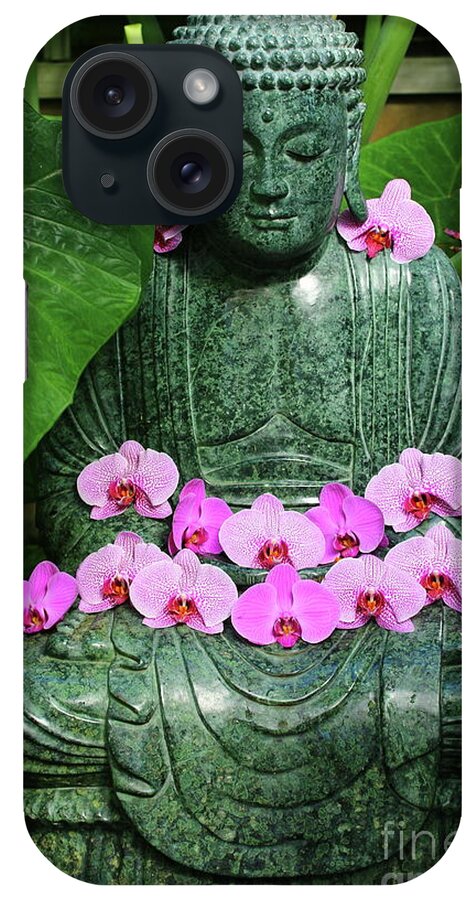 Buddhas Hand iPhone Case featuring the photograph Inner Peace by Christiane Schulze Art And Photography