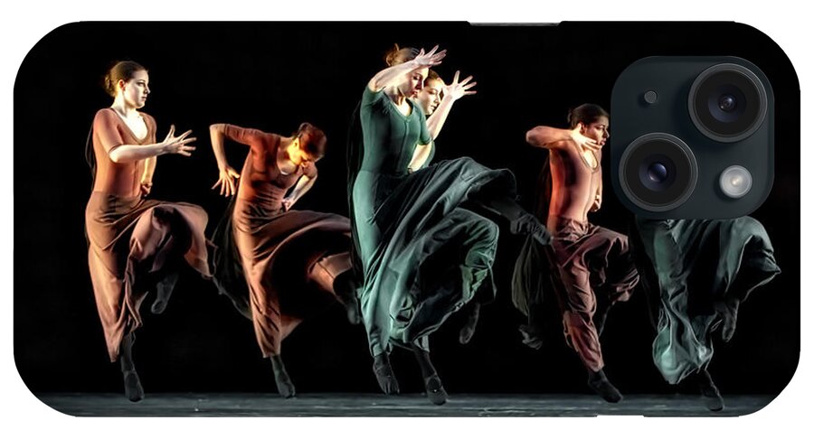 Dance iPhone Case featuring the photograph Fierce in Color by Jackie Sajewski