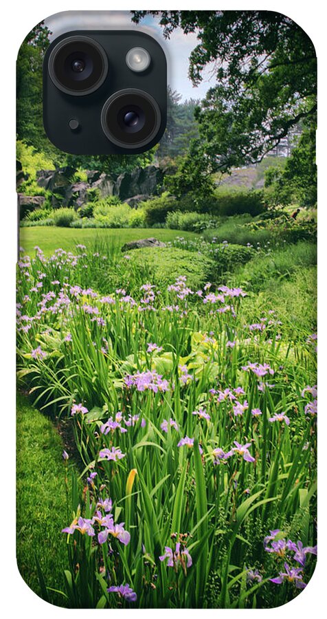 Nature iPhone Case featuring the photograph Iris Meadow by Jessica Jenney