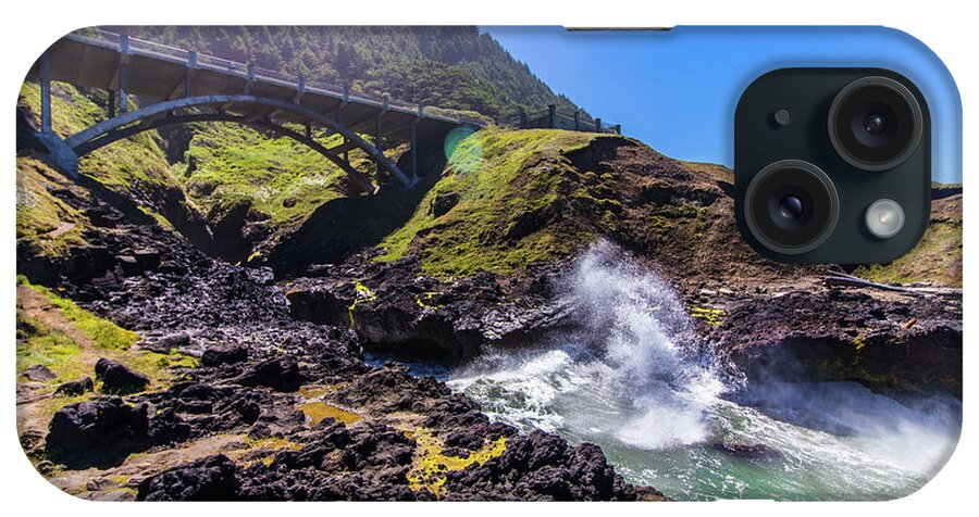 Oregon iPhone Case featuring the photograph Irish Bridge by Jonny D
