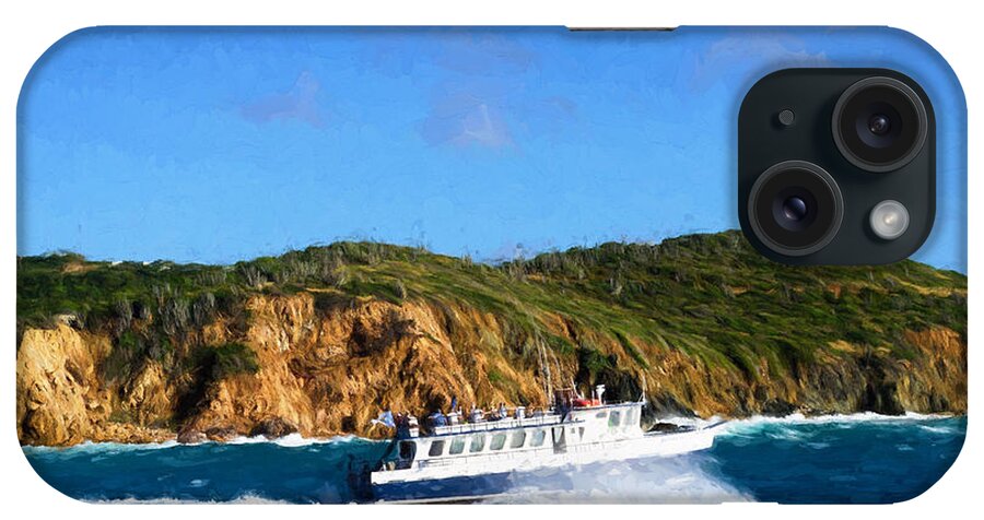 Caribbean iPhone Case featuring the photograph Island Cruising by Greg Norrell
