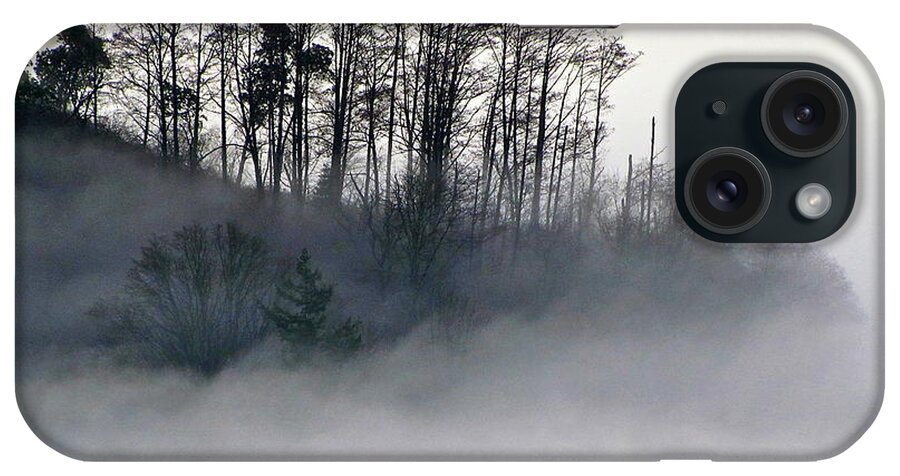 Photography iPhone Case featuring the photograph Island in the Morning Mist by Sean Griffin