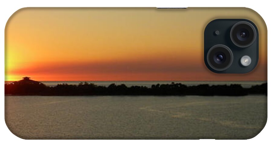 Paradise iPhone Case featuring the photograph Island Sunset by Sean Allen