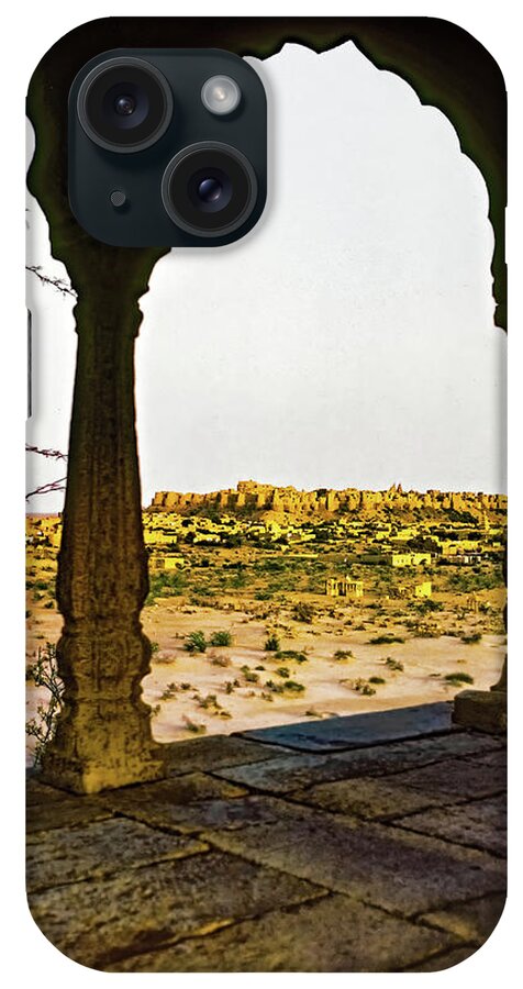 India iPhone Case featuring the photograph Jaisalmer Chhatri 4 by Steve Harrington