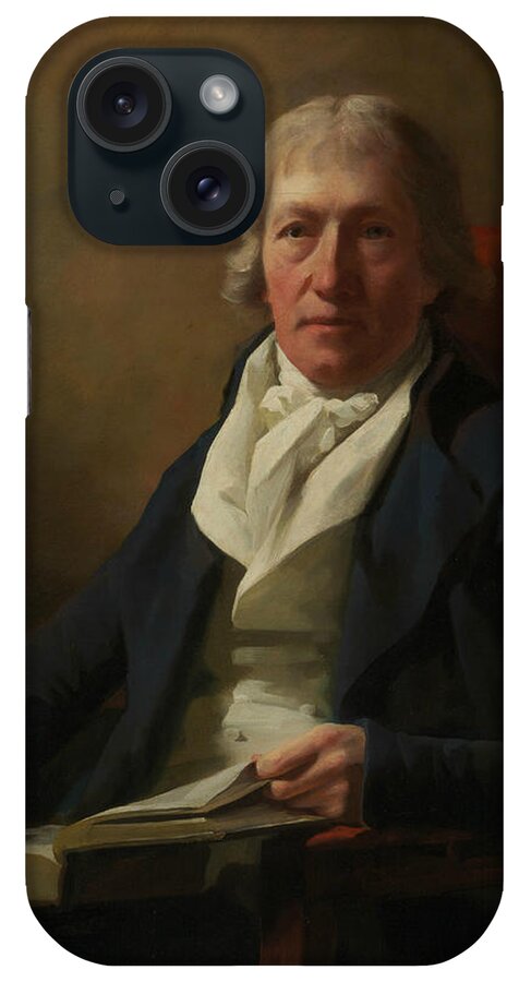 Scottish Art iPhone Case featuring the painting James Johnston of Straiton by Henry Raeburn