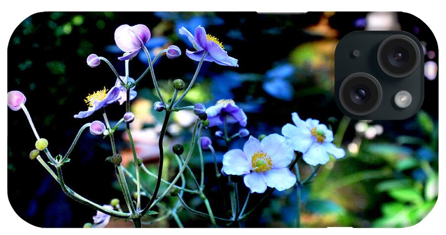 Nature iPhone Case featuring the photograph Japanese Anemone in the Afternoon Light by Tatyana Searcy