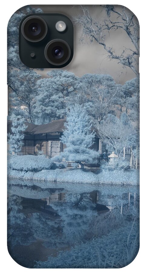 Japanese Tea Garden iPhone Case featuring the photograph Japanese Tea Garden Infrared Right by Joshua House