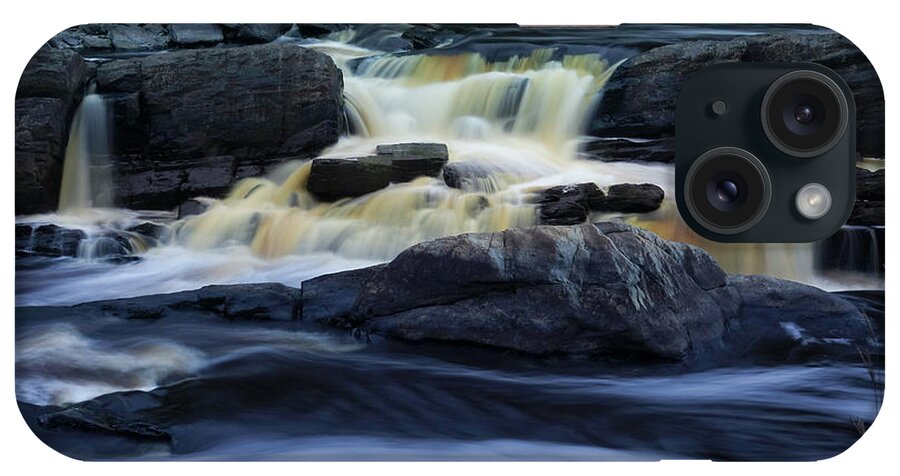 Waterfall iPhone Case featuring the photograph Jay Cooke State Park by Hermes Fine Art