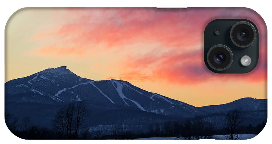 Winter iPhone Case featuring the photograph Jay Peak Winter Twilight by Alan L Graham