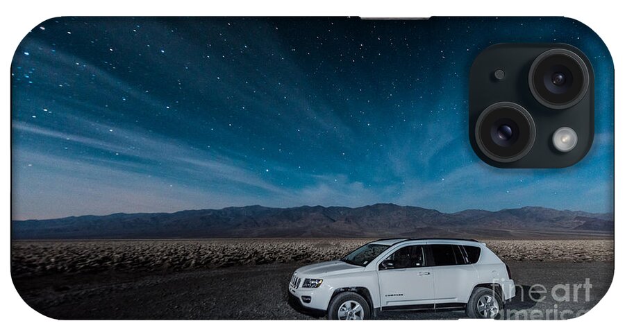 Jeep Under The Stars iPhone Case featuring the photograph Jeep under the Stars by Jim DeLillo