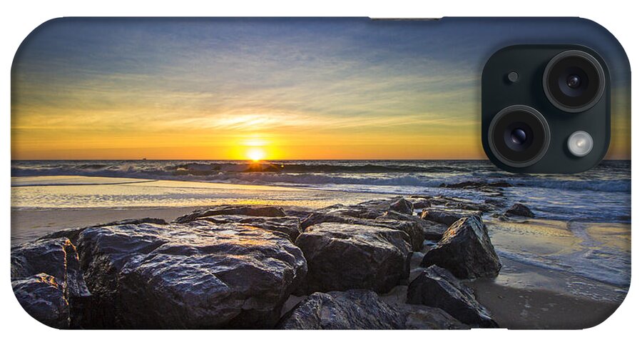 Jetty iPhone Case featuring the photograph Jetty Four Sunrise by Robert Seifert