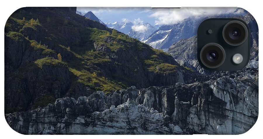 Glacier iPhone Case featuring the photograph John Hopkins Glacier 15 by Richard J Cassato