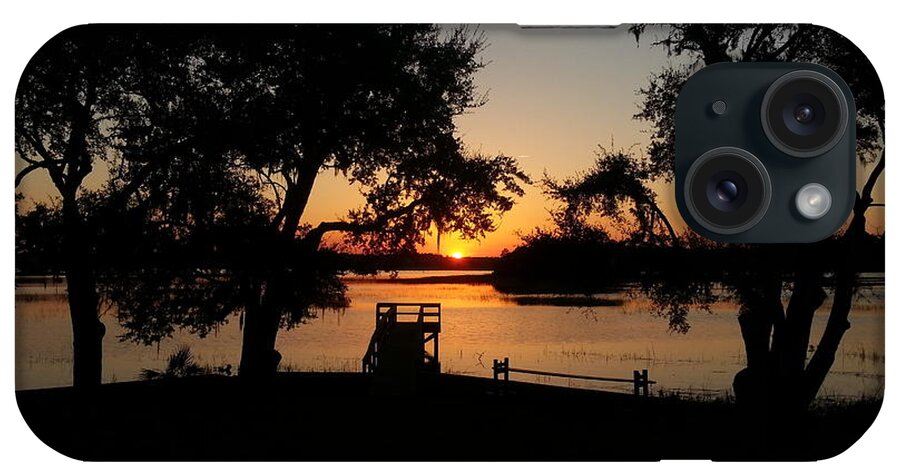 John's Island iPhone Case featuring the photograph Johns Island Sunset by Robert Knight