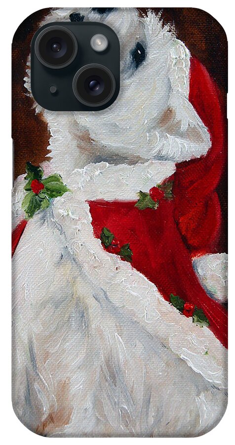 Art iPhone Case featuring the painting Joy to the World by Mary Sparrow