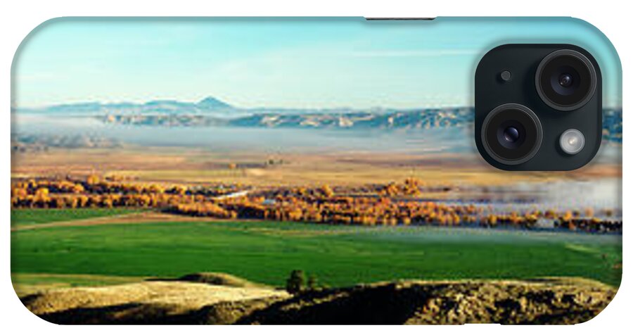 Autumn iPhone Case featuring the photograph Judith Landing Panorama by Todd Klassy