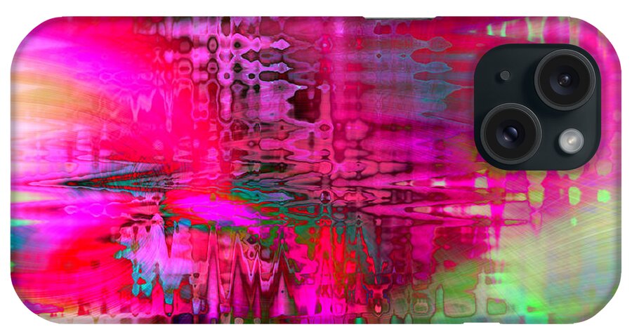 Abstract iPhone Case featuring the photograph July by Cathy Donohoue