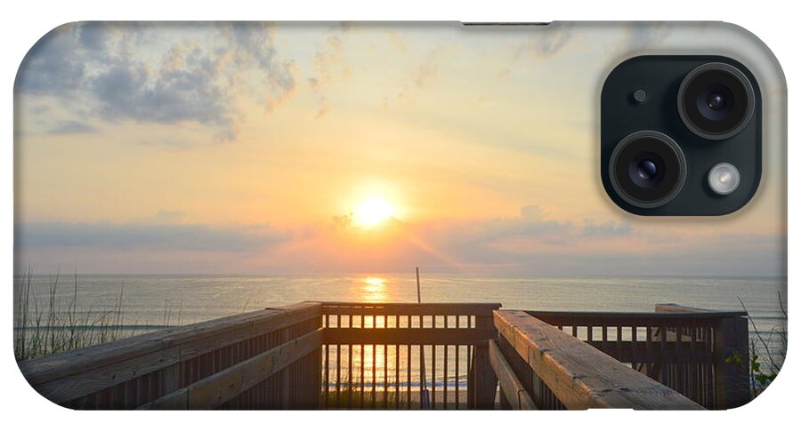 Obx iPhone Case featuring the photograph June 17th Sunrise by Barbara Ann Bell
