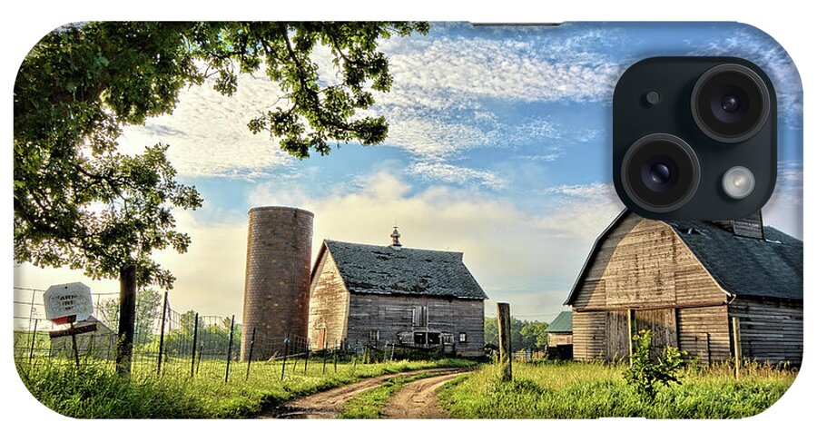 Barn iPhone Case featuring the photograph June On Birch Avenue by Bonfire Photography