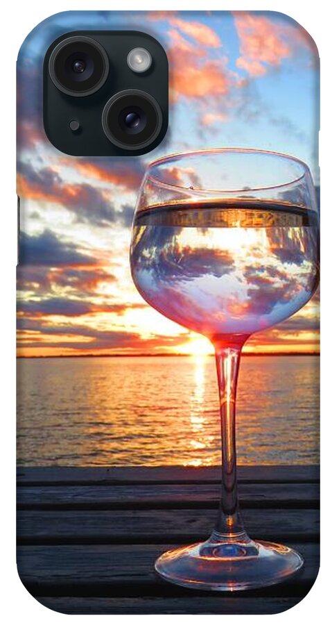 1000 Islands iPhone Case featuring the photograph June sunset over Wolfe Island by Dennis McCarthy
