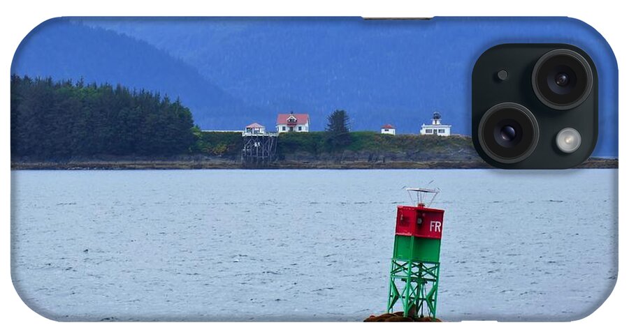 Landscape iPhone Case featuring the photograph Juneau Buoy by Lawrence Birk