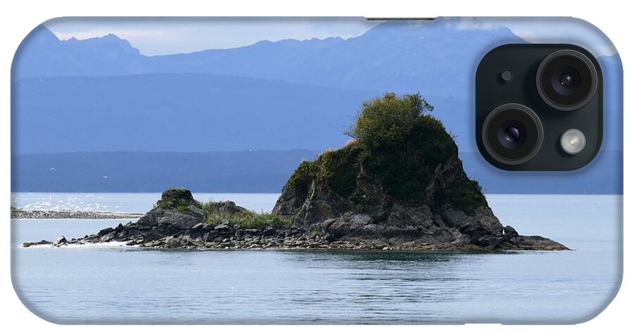 Landscape iPhone Case featuring the photograph Juneau Rock by Lawrence Birk