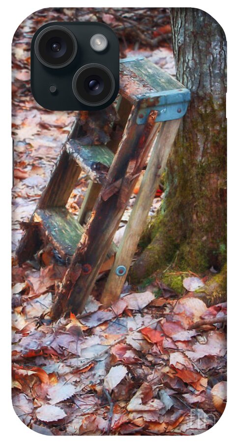 Step Ladder iPhone Case featuring the photograph Just a Few Feet More by Elizabeth Dow