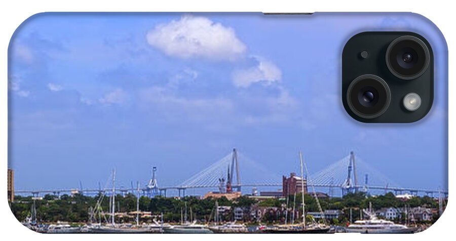 Bridge iPhone Case featuring the photograph Just Another Day on the Water by Sennie Pierson