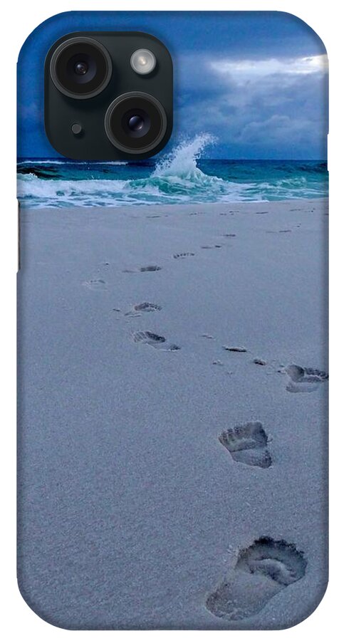 Beachscape iPhone Case featuring the photograph Just Steps To The Sea by TK Goforth