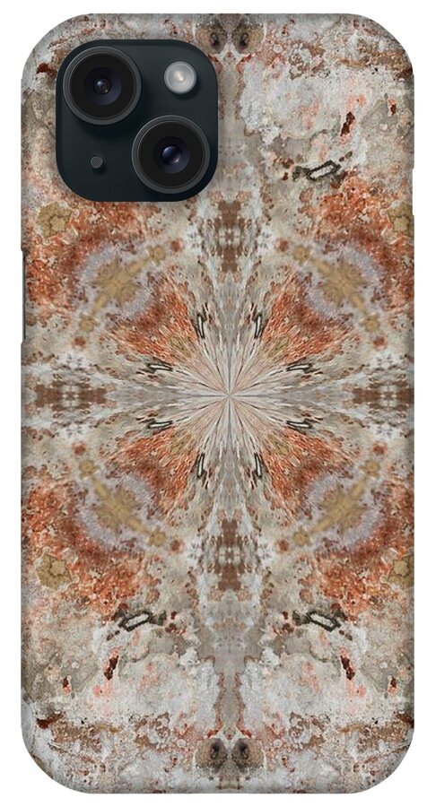Kaleidoscope iPhone Case featuring the photograph K 122 by Jan Amiss Photography