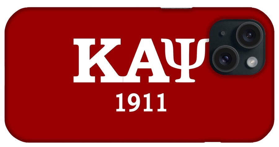 Kappa Alpha Psi iPhone Case featuring the digital art Kappa Alpha Psi 1911 by Sincere Taylor