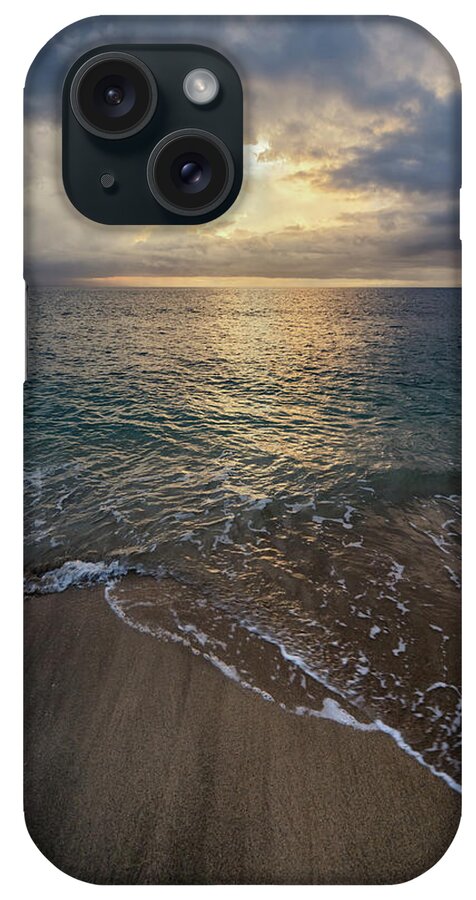 Ka'anapali iPhone Case featuring the photograph Ka'anapali Beach Sunset by Christopher Johnson
