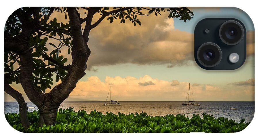 Photograph iPhone Case featuring the photograph Ka'anapali Plumeria Tree by Kelly Wade