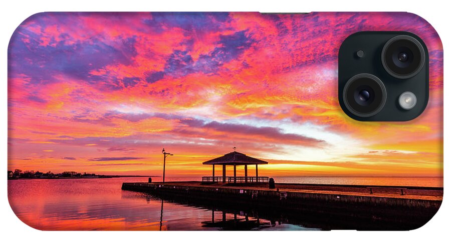 Patchogue iPhone Case featuring the photograph Kaleidoscopic Dawn by Sean Mills