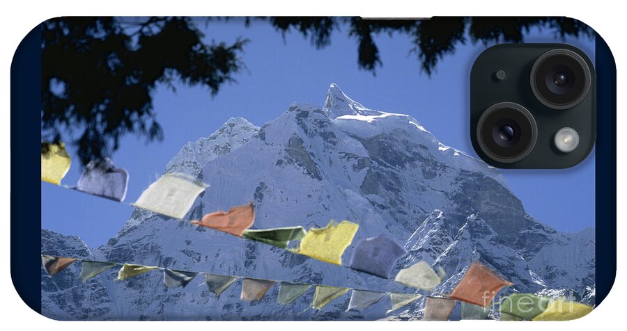 Prott iPhone Case featuring the photograph Kang Tega Nepal by Rudi Prott