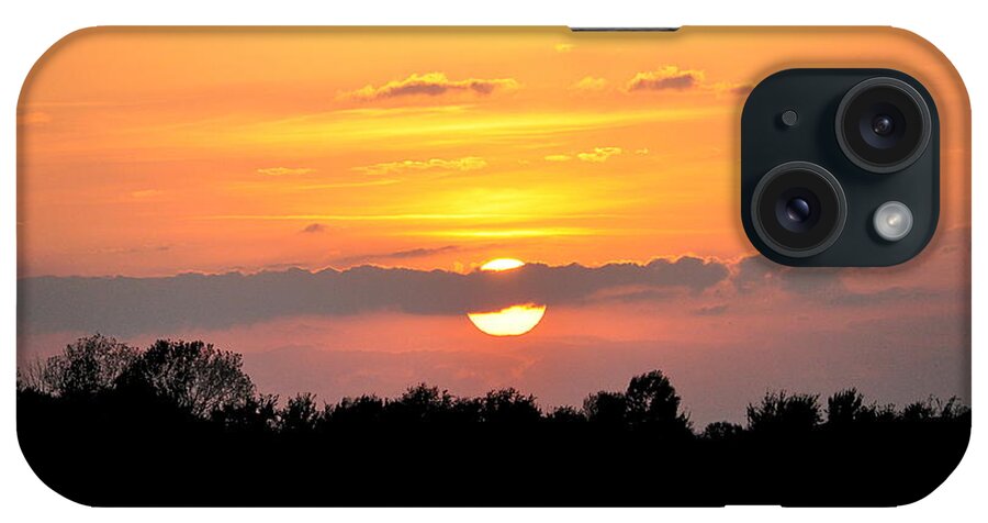 Sunset iPhone Case featuring the photograph Kansas... by Thomas Gorman