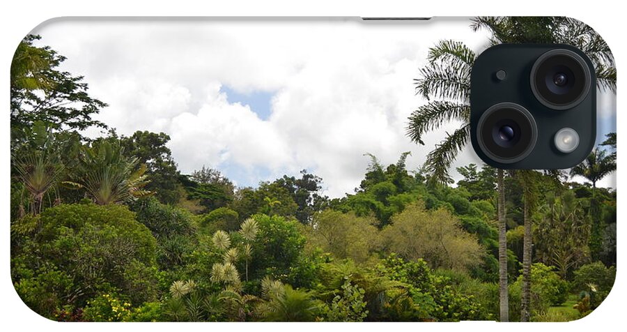 Kauai iPhone Case featuring the photograph Kauai Hindu Monastery Greenery 1 by Amy Fose