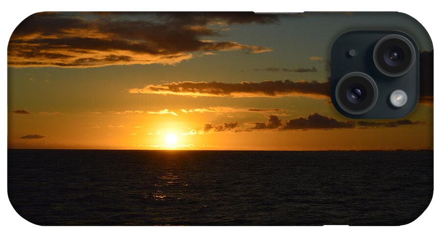 Sunset iPhone Case featuring the photograph Kauai Sunset by James McAdams