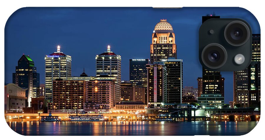 Louisville iPhone Case featuring the photograph Kentucky Blue by Andrea Silies