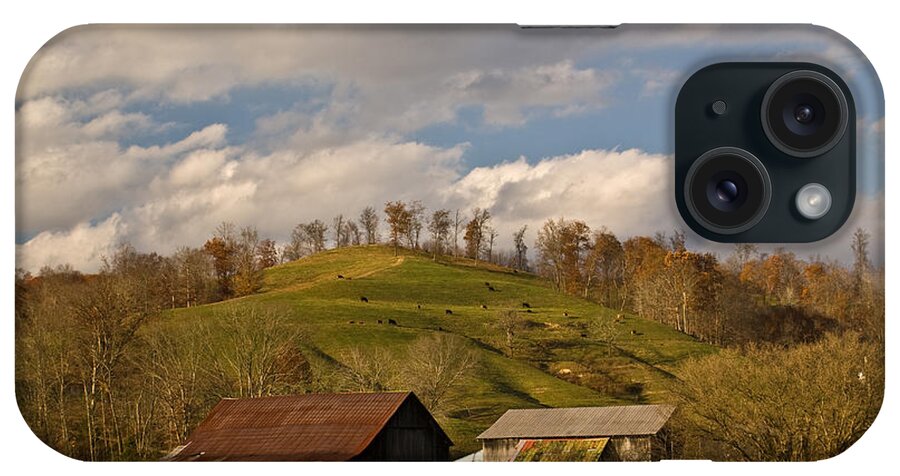 Kentucky iPhone Case featuring the photograph Kentucky Mountain Farmland by Douglas Barnett