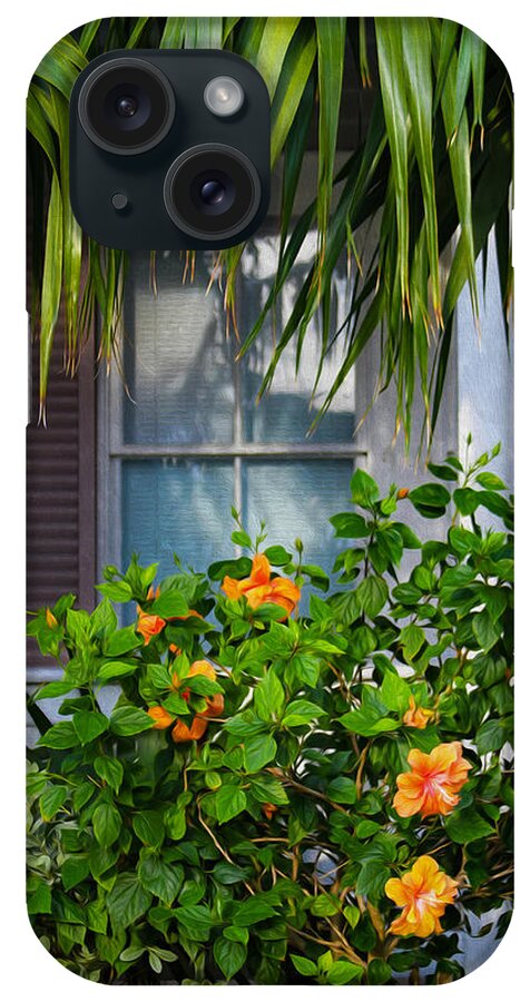 Bonnie Follett iPhone Case featuring the photograph Key West Garden by Bonnie Follett