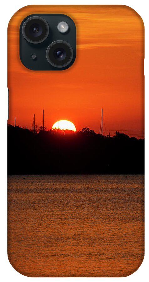 Orange iPhone Case featuring the photograph Key west Sunrise 34 by Bob Slitzan