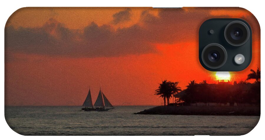 Key West iPhone Case featuring the photograph Keys sunset by Izet Kapetanovic