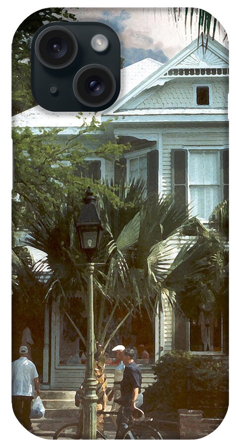 Historic iPhone Case featuring the photograph Keywest by Steve Karol