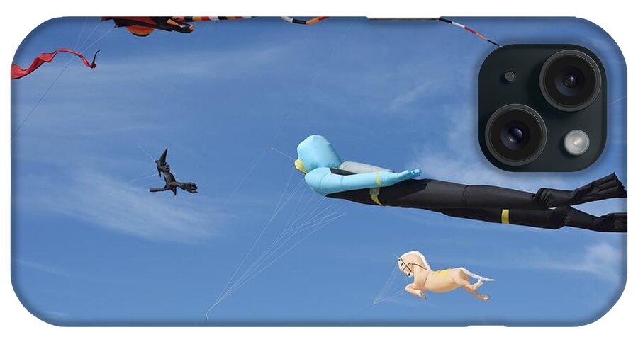 Kite iPhone Case featuring the photograph Kite Festival 379 by Joyce StJames