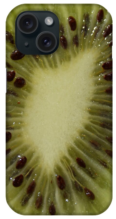 Kiwi iPhone Case featuring the photograph Kiwi Macro by Adrian De Leon Art and Photography